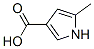 5-Methyl-1h-pyrrole-3-carboxylic acidStructure,100047-52-7Structure 5-Methyl-1h-pyrrole-3-carboxylic acid Structure,100047-52-7Structure