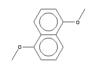 1 5-二甲氧基萘結(jié)構(gòu)式_10075-63-5結(jié)構(gòu)式