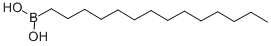 N-tetradecylboronicacid Structure,100888-40-2Structure