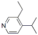 (9CI)-3-乙基-4-(1-甲基乙基)-吡啶結(jié)構(gòu)式_101290-52-2結(jié)構(gòu)式