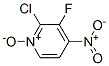 2-Chloro-3-fluoro-4-nitropyridine n-oxide Structure,101664-56-6Structure
