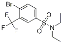 N,N-二乙基-4-溴-3-三氟甲基苯磺酰胺結(jié)構(gòu)式_1020253-03-5結(jié)構(gòu)式