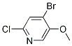 4-Bromo-2-chloro-5-methoxypyridineStructure,1020253-15-9Structure 4-Bromo-2-chloro-5-methoxypyridine Structure,1020253-15-9Structure