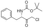 (3S)-3-(tert-Butoxycarbonyl)amino-1-chloro-4-phenyl-2-butanoneStructure,102123-74-0Structure (3S)-3-(tert-Butoxycarbonyl)amino-1-chloro-4-phenyl-2-butanone Structure,102123-74-0Structure