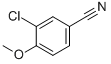 3-Chloro-4-methoxybenzonitrileStructure,102151-33-7Structure 3-Chloro-4-methoxybenzonitrile Structure,102151-33-7Structure