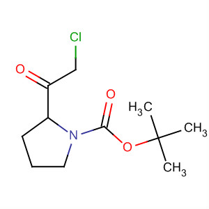 2-(2-氯乙?；?吡咯烷-1-羧酸叔丁酯結(jié)構(gòu)式_102284-41-3結(jié)構(gòu)式