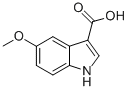 5-Methoxy-3-indolecarboxylic acid Structure,10242-01-0Structure