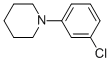1-(3-氯苯基)哌啶結(jié)構(gòu)式_102563-84-8結(jié)構(gòu)式