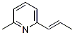 (9CI)-2-甲基-6-(1-丙烯基)-吡啶結(jié)構(gòu)式_102877-44-1結(jié)構(gòu)式