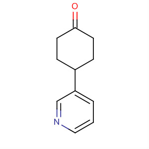 4-(吡啶-3-基)環(huán)己酮結(jié)構(gòu)式_103319-09-1結(jié)構(gòu)式