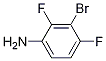 3-Bromo-2,4-difluoroaniline Structure,103977-79-3Structure