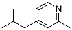 (9CI)-2-甲基-4-(2-甲基丙基)-吡啶結(jié)構(gòu)式_104188-22-9結(jié)構(gòu)式