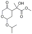 四氫-α-羥基-α-甲基-2-(1-甲基乙氧基)-5-氧代-2H-吡喃-4-乙酸甲酯結構式_1044244-99-6結構式