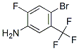 4-Bromo-2-fluoro-5-(trifluoromethyl)aniline Structure,104460-70-0Structure