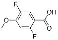 2,5-Difluoro-4-methoxybenzoicacid Structure,1060739-01-6Structure