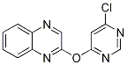 2-(6-氯-嘧啶-4-基氧基)-喹噁啉結(jié)構(gòu)式_1065484-81-2結(jié)構(gòu)式