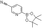 5-氰基吡啶-2-硼酸頻那醇酯結(jié)構(gòu)式_1073353-83-9結(jié)構(gòu)式