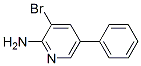 2-Amino-3-bromo-5-phenylpyridineStructure,107351-80-4Structure 2-Amino-3-bromo-5-phenylpyridine Structure,107351-80-4Structure