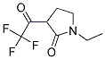 (9ci)-1-乙基-3-(三氟乙?；?-2-吡咯烷酮結構式_107470-29-1結構式