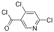 4,6-二氯煙酰氯結(jié)構(gòu)式_107836-75-9結(jié)構(gòu)式