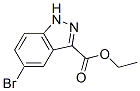 5-Bromo-1H-indazole-3-carboxylic acid ethyl ester Structure,1081-04-5Structure