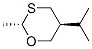 1,3-Oxathiane,2-methyl-5-(1-methylethyl)-,trans-(9ci)Structure,110523-71-2Structure 1,3-Oxathiane,2-methyl-5-(1-methylethyl)-,trans-(9ci) Structure,110523-71-2Structure