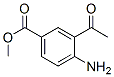 Benzoic acid, 3-acetyl-4-amino-, methyl esterStructure,111714-47-7Structure Benzoic acid, 3-acetyl-4-amino-, methyl ester Structure,111714-47-7Structure