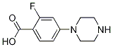 2-氟-4-(1-哌嗪)苯甲酸結(jié)構(gòu)式_1121613-69-1結(jié)構(gòu)式