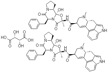 Ergotaman-3,6,18-trione, 12-hydroxy-2-methyl-5-(phenylmethyl)-, (5??)-Structure,113-15-5Structure Ergotaman-3,6,18-trione, 12-hydroxy-2-methyl-5-(phenylmethyl)-, (5??)- Structure,113-15-5Structure