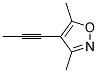(9ci)-3,5-二甲基-4-(1-丙炔)-異噁唑結(jié)構(gòu)式_113479-03-1結(jié)構(gòu)式