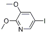 5-碘-2,3-二甲氧基吡啶結(jié)構(gòu)式_1138444-04-8結(jié)構(gòu)式