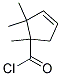 (9ci)-1,2,2-三甲基-3-環(huán)戊烯-1-羰酰氯結(jié)構(gòu)式_114805-50-4結(jié)構(gòu)式