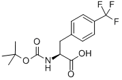 BOC-L-4-Trifluoromethylphe Structure,114873-07-3Structure