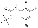 N-boc 5-bromo-2,3-difluoroaniline Structure,1150114-27-4Structure