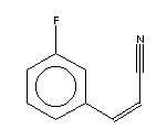 (z)-(9ci)-3-(3-氟苯基)-2-丙烯腈結構式_115665-80-0結構式