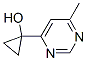 (9ci)-1-(6-甲基-4-嘧啶)-環(huán)丙醇結(jié)構(gòu)式_116186-31-3結(jié)構(gòu)式