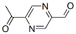 (9CI)-5-乙?；?吡嗪羧醛結(jié)構(gòu)式_116758-04-4結(jié)構(gòu)式
