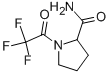 (9ci)-1-(三氟乙酰基)-2-吡咯烷羧酰胺結(jié)構(gòu)式_117368-39-5結(jié)構(gòu)式