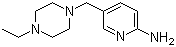 5-((4-Ethylpiperazin-1-yl)methyl)pyridin-2-amine Structure,1180132-17-5Structure