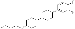 TRANS,TRANS-4-(3,4-DIFLUOROPHENYL)-4-PENTYLBICYCLOHEXYL Structure,118164-51-5Structure