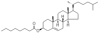 膽甾烯基辛酸酯結構式_1182-42-9結構式