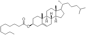 膽甾烯基癸酸酯結構式_1183-04-6結構式