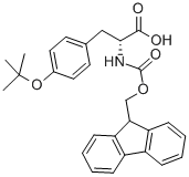 Fmoc-O-叔丁基-D-酪氨酸結(jié)構(gòu)式_118488-18-9結(jié)構(gòu)式