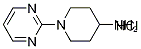 1-(嘧啶-2-基)哌啶-4-胺鹽酸鹽結(jié)構(gòu)式_1185309-58-3結(jié)構(gòu)式