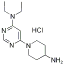 [6-(4-氨基-哌啶-1-基)-嘧啶-4-基]-二乙基-胺鹽酸鹽結(jié)構(gòu)式_1185310-82-0結(jié)構(gòu)式