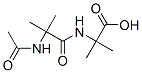 (9ci)-n-(n-乙酰基-2-甲基丙氨?；?-2-甲基-丙氨酸結構式_118724-99-5結構式