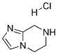 5,6,7,8-Tetrahydroimidazo[1,2-a]pyrazine hydrochloride Structure,1187830-84-7Structure