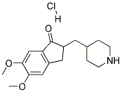 5,6-Dimethoxy-2-(4-piperidinylmethyl)-1-indanone hydrochlorideStructure,120013-39-0Structure 5,6-Dimethoxy-2-(4-piperidinylmethyl)-1-indanone hydrochloride Structure,120013-39-0Structure