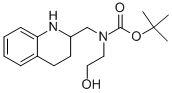 N-(2-羥基乙基)-n-[(1,2,3,4-四氫-2-喹啉)甲基]氨基甲酸1,1-二甲基乙酯結構式_1201937-24-7結構式