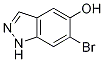 1H-indazol-5-ol,6-bromo- Structure,1206800-18-1Structure
